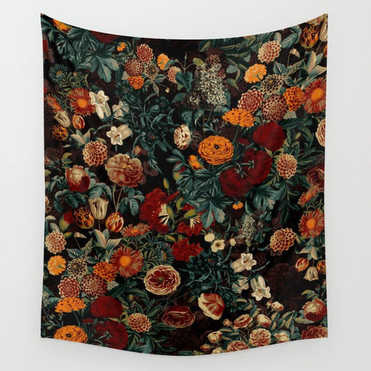 EXOTIC GARDEN - NIGHT XXI Wall Tapestry Gallery Image 1