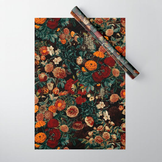 EXOTIC GARDEN - NIGHT XXI Wrapping Paper Gallery Image 1
