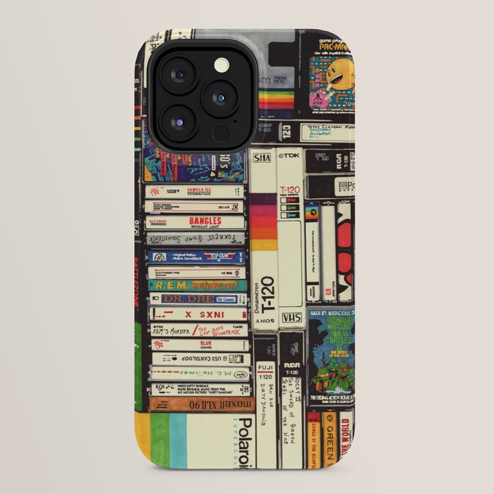 Cassettes, VHS and Video Games iPhone Case Gallery Image 32