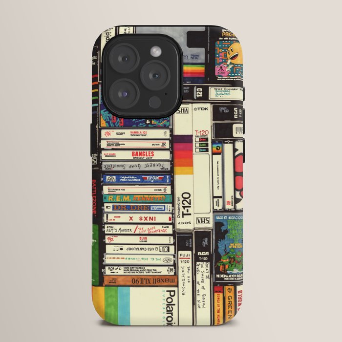 Cassettes, VHS and Video Games iPhone Case Gallery Image 15