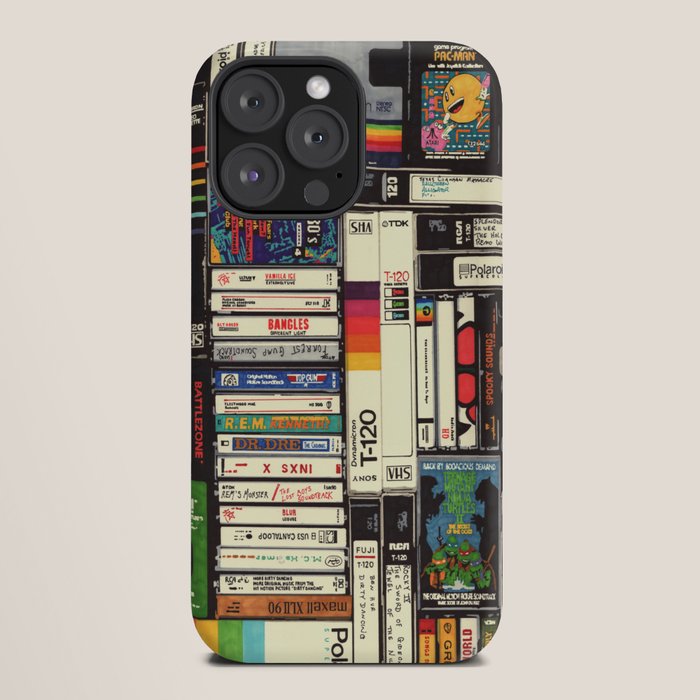 Cassettes, VHS and Video Games iPhone Case Gallery Image 20