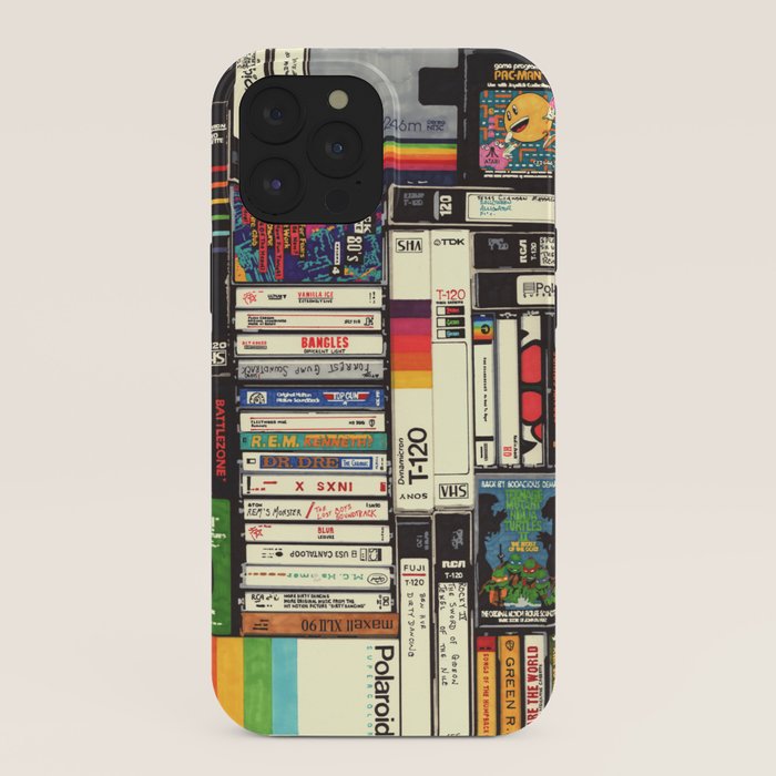 Cassettes, VHS and Video Games iPhone Case Gallery Image 40
