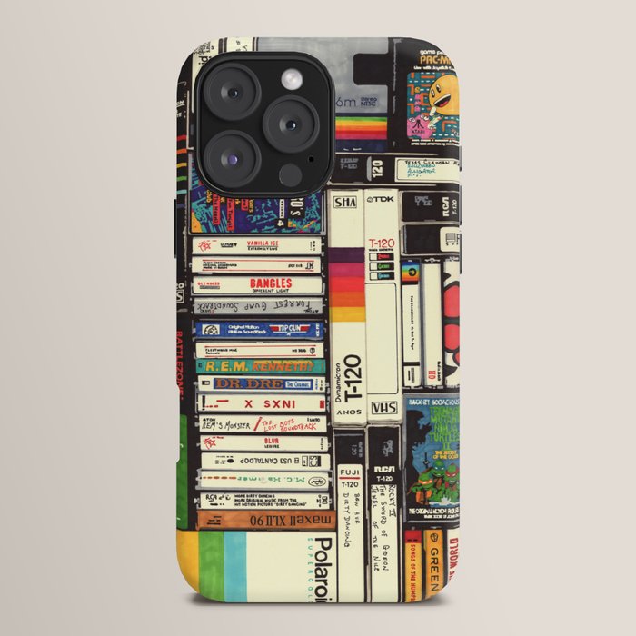 Cassettes, VHS and Video Games iPhone Case Gallery Image 16