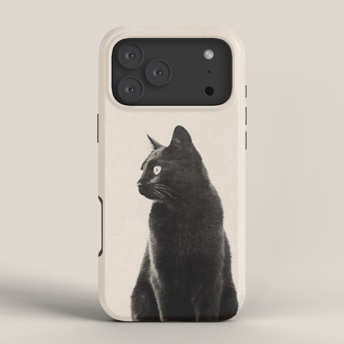 Black Cat iPhone Case Gallery Image 4