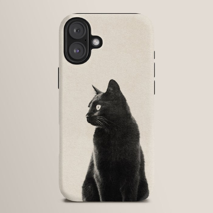 Black Cat iPhone Case Gallery Image 14