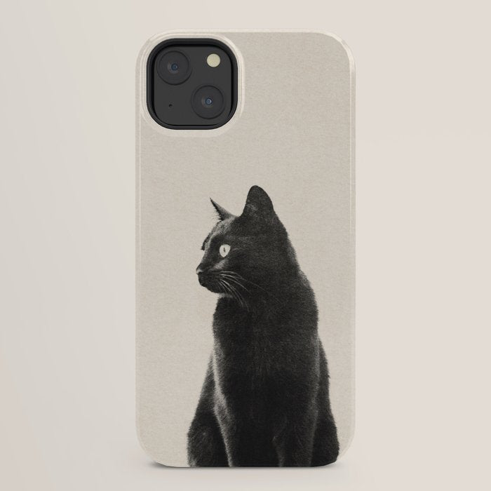 Black Cat iPhone Case Gallery Image 30