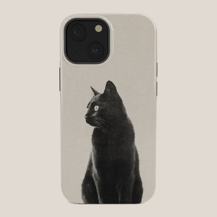 Black Cat iPhone Case Gallery Image 34