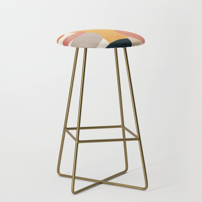 Modern Abstract Art 70 Stool Gallery Image 2