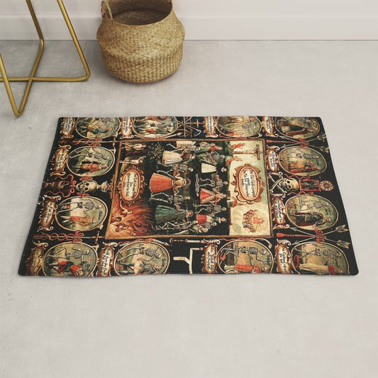 Hans Holbein - The dance of death Rug Gallery Image 1