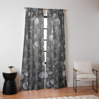 Hockey pucks Window Curtain Gallery Image 14