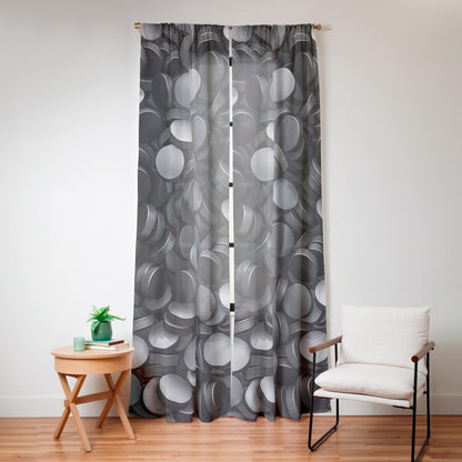 Hockey pucks Window Curtain Gallery Image 12
