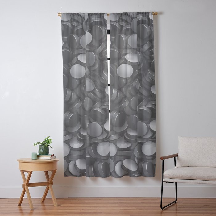 Hockey pucks Window Curtain Gallery Image 9