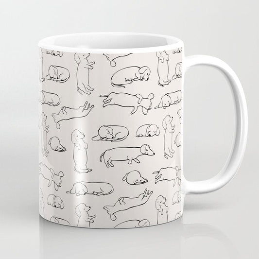 More Sleep Dachshund Coffee Mug Gallery Image 1