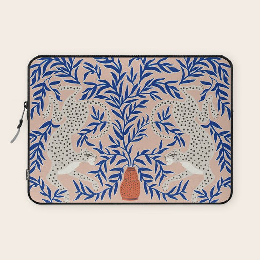 Leopard Vase Laptop Sleeve Gallery Image 1