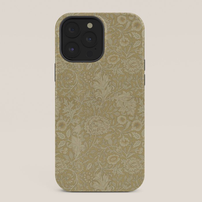 William Morris Vintage Double Bough Antique Gold iPhone Case Gallery Image 36