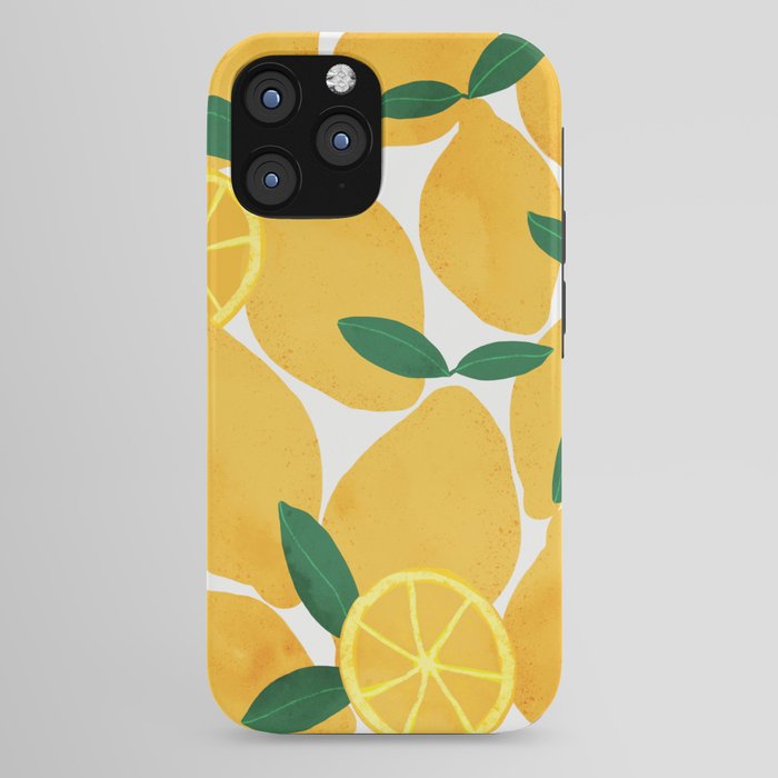 lemon mediterranean still life iPhone Case Gallery Image 44