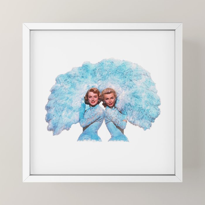 Sisters - White Christmas - Watercolor Mini Art Print Gallery Image 4
