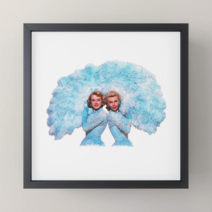 Sisters - White Christmas - Watercolor Mini Art Print Gallery Image 3