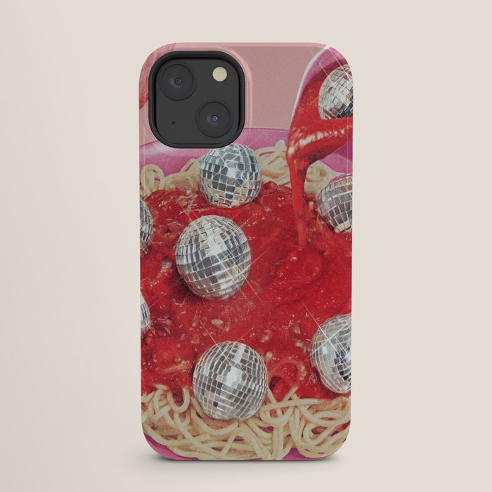 Spaghetti Disco Balls - Pink and Red iPhone Case Gallery Image 25