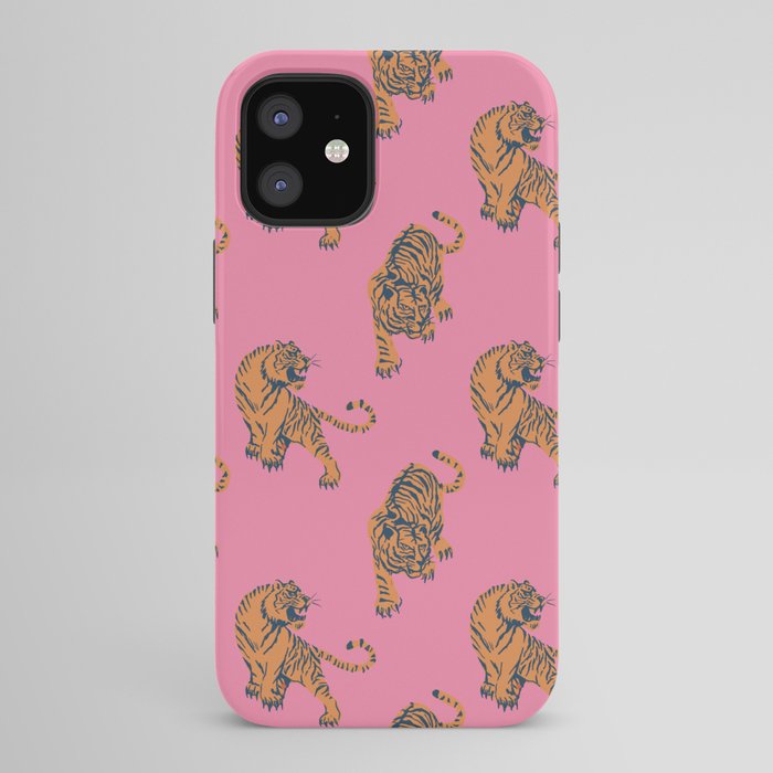 tiger print pink iPhone Case Gallery Image 42