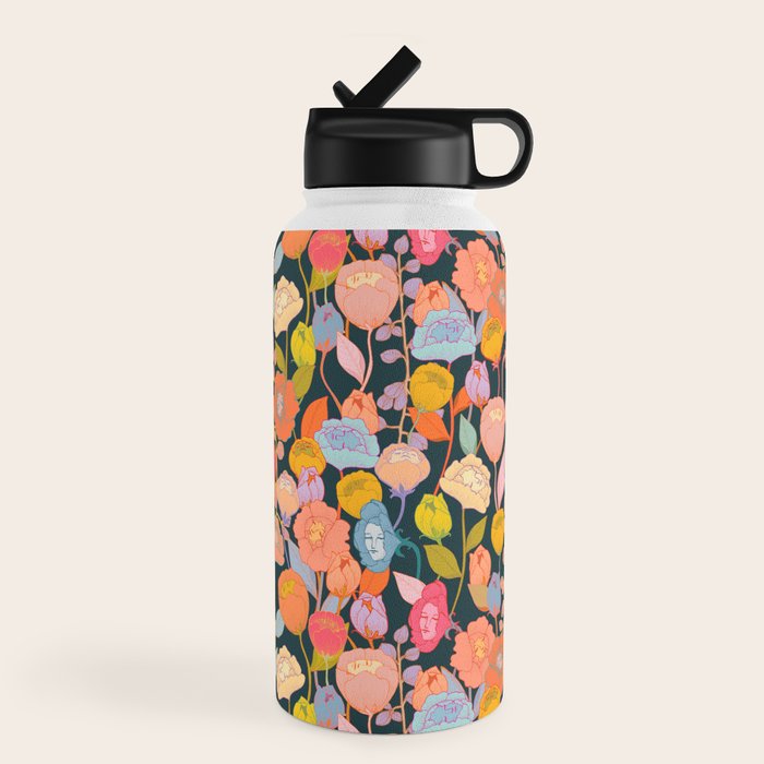Wonderland Flowers Water Bottle Gallery Image 4