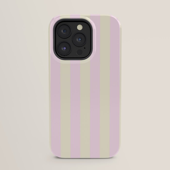 Stripes of Light Pink and Cream iPhone Case Gallery Image 31