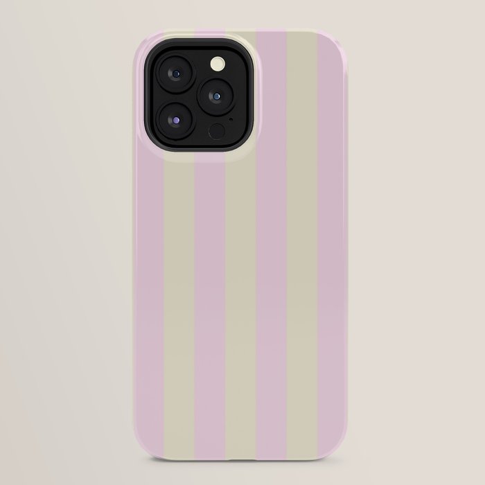 Stripes of Light Pink and Cream iPhone Case Gallery Image 32
