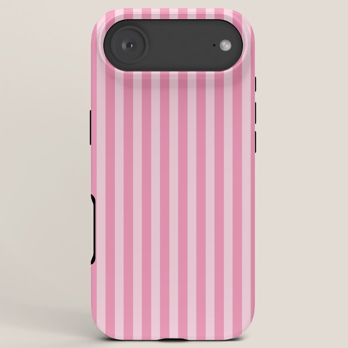 Striped Vertical 2 Pink iPhone Case Gallery Image 6