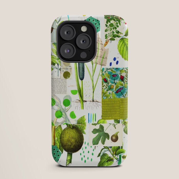 Green Botanical by Pam Smilow iPhone Case Gallery Image 19