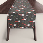 Cute Christmas Elves Table Runner Gallery Image 1