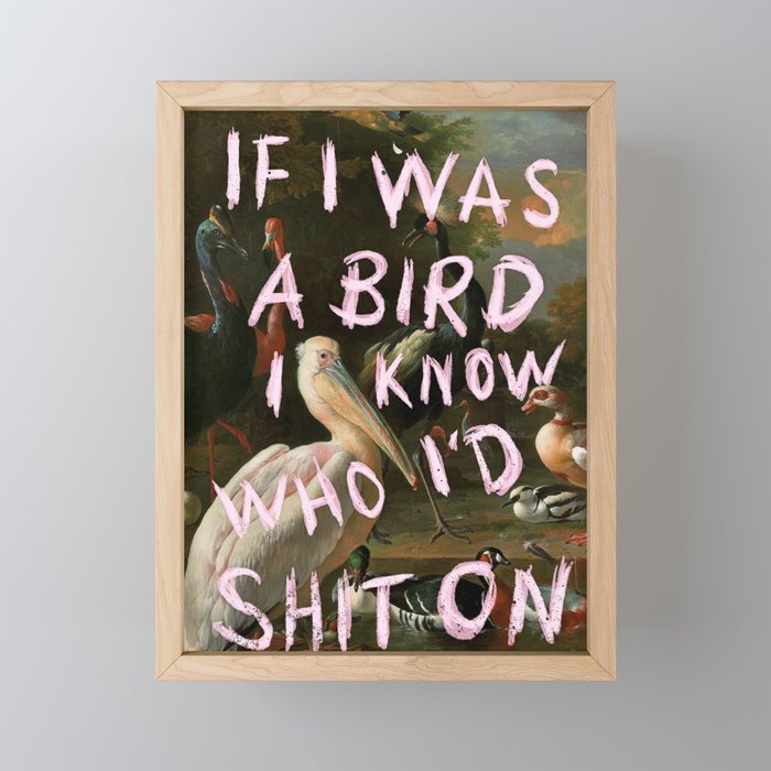If I Was A Bird Mini Art Print Gallery Image 1