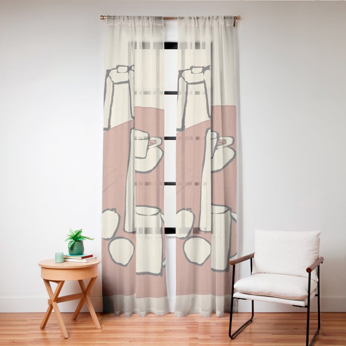 Coffee Time Window Curtain Gallery Image 20