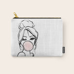 Bubble Gum Wink Carry All Pouch Gallery Image 1