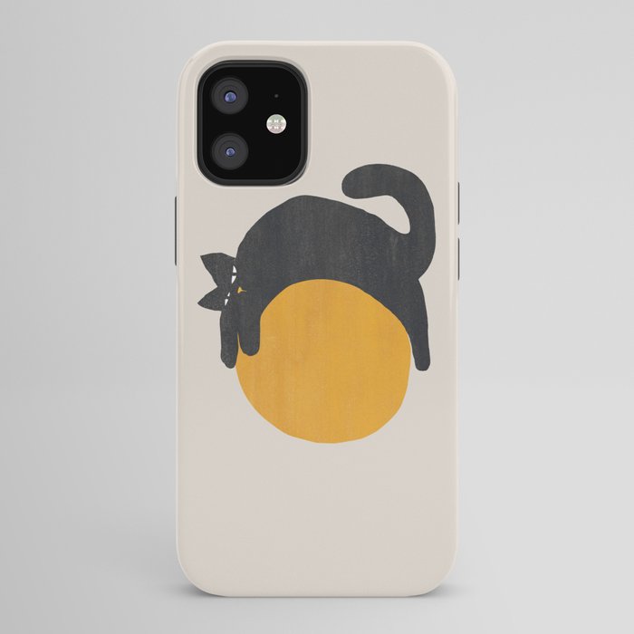Cat with ball iPhone Case Gallery Image 42