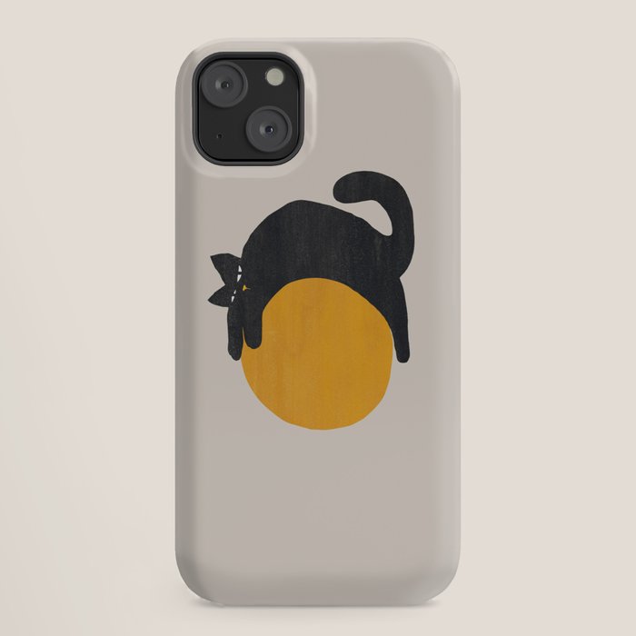 Cat with ball iPhone Case Gallery Image 18