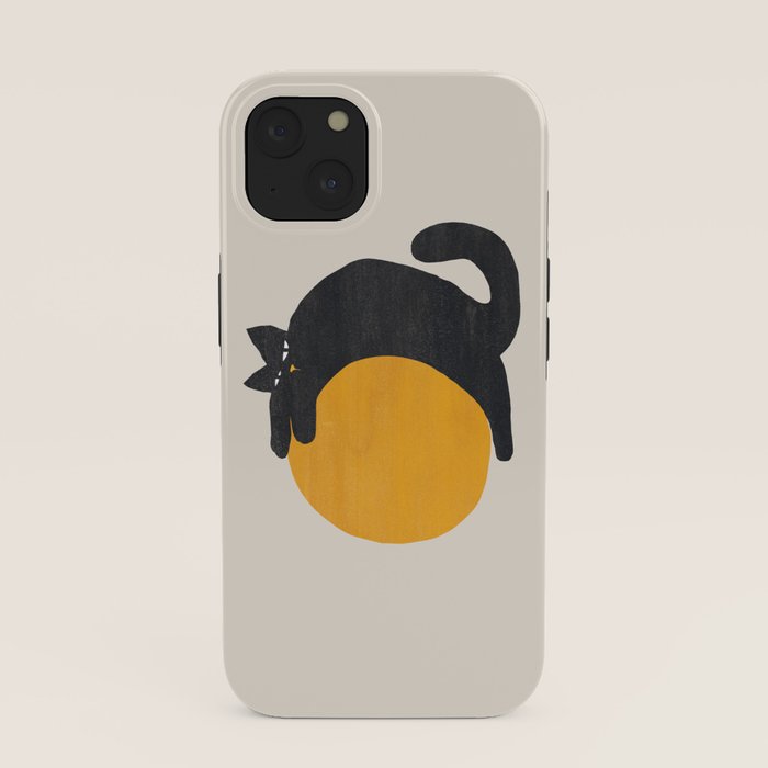 Cat with ball iPhone Case Gallery Image 37