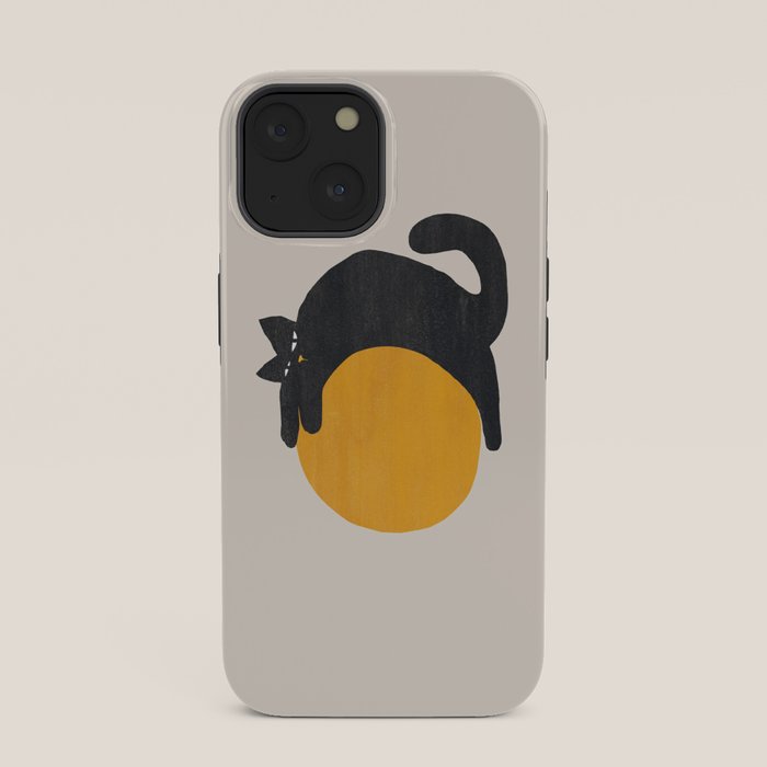 Cat with ball iPhone Case Gallery Image 33