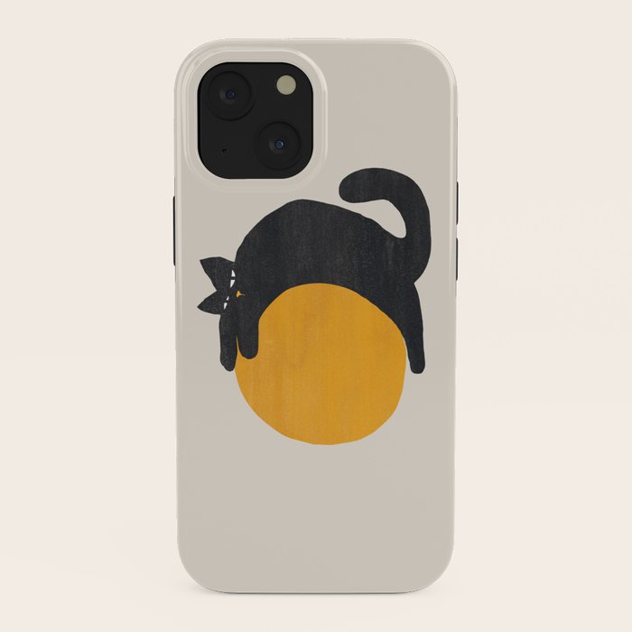 Cat with ball iPhone Case Gallery Image 38