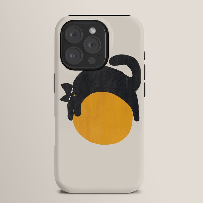 Cat with ball iPhone Case Gallery Image 15