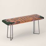 Wild Tiger Rug Bench Gallery Image 1