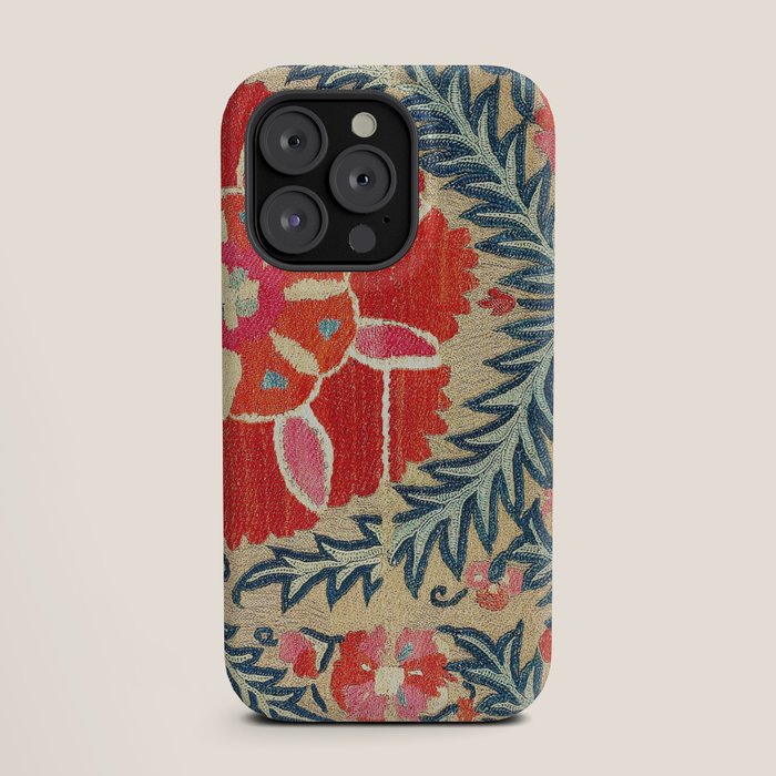 18th Century Suzani Fragment Print iPhone Case Gallery Image 19