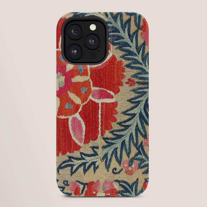 18th Century Suzani Fragment Print iPhone Case Gallery Image 28
