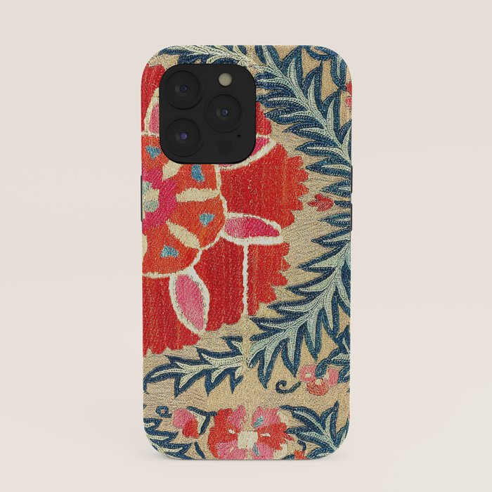 18th Century Suzani Fragment Print iPhone Case Gallery Image 39