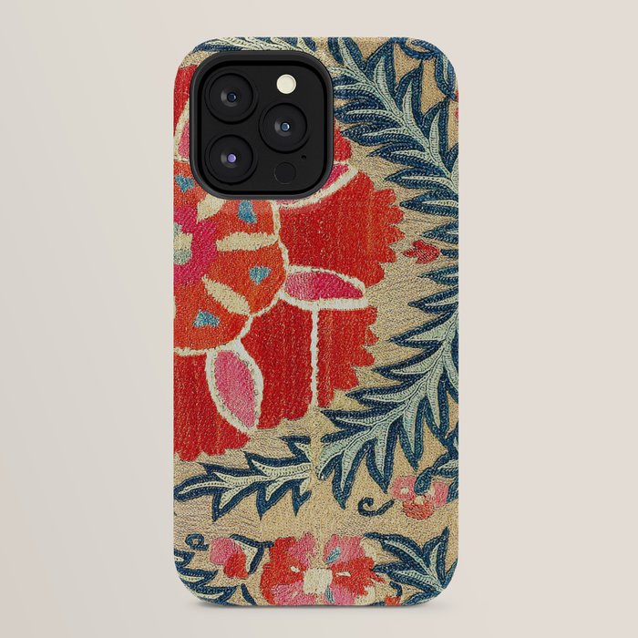 18th Century Suzani Fragment Print iPhone Case Gallery Image 24