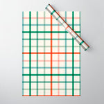 Simple Check - festive Wrapping Paper Gallery Image 1