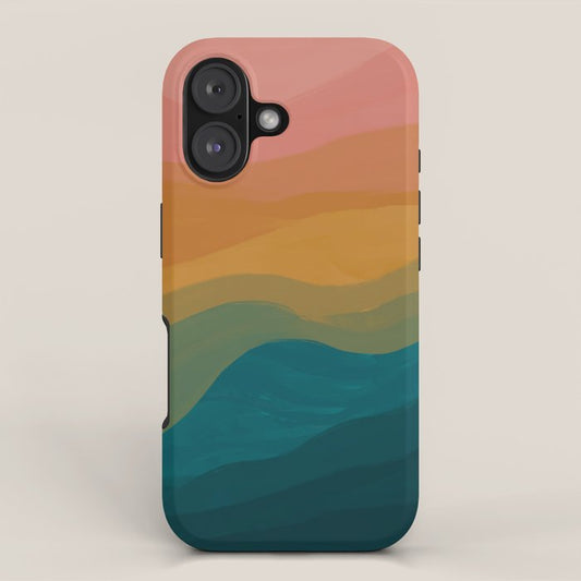 Desert Mountains In Color iPhone Case Gallery Image 1