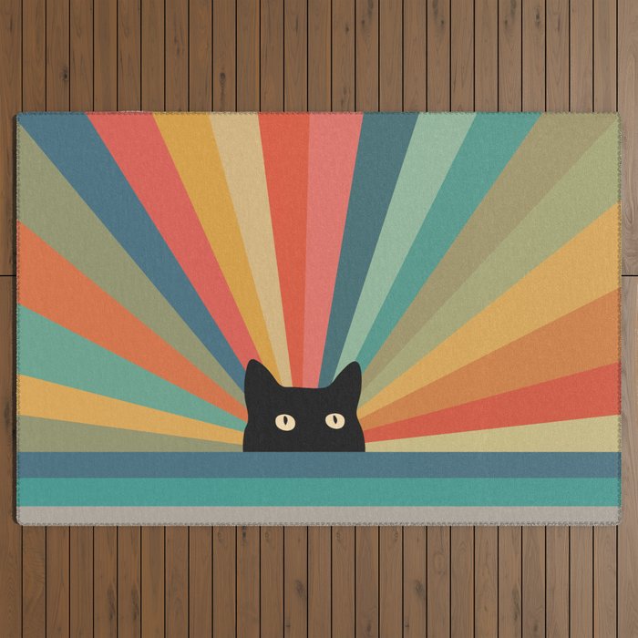 Cat Landscape 165C Outdoor Rug Gallery Image 3