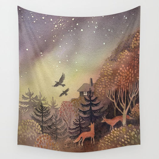North Sky Wall Tapestry Gallery Image 1