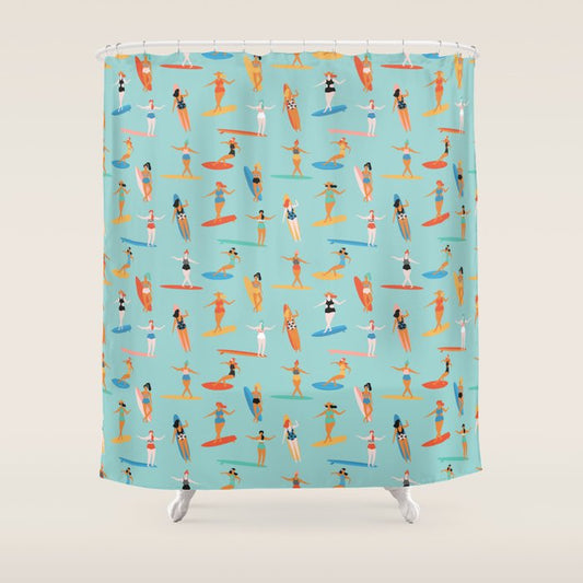 Mermaids Shower Curtain Gallery Image 1