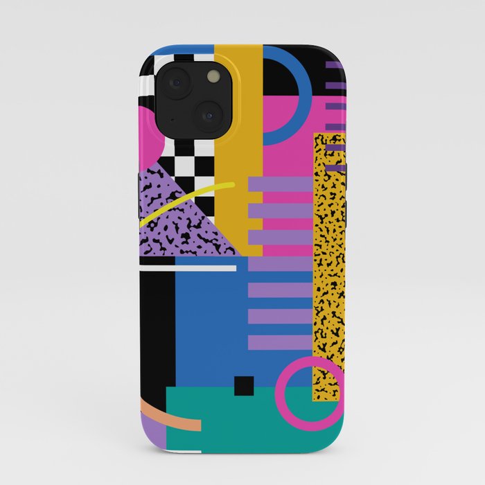 Memphis pattern 101 - 80s / 90s Retro iPhone Case Gallery Image 37